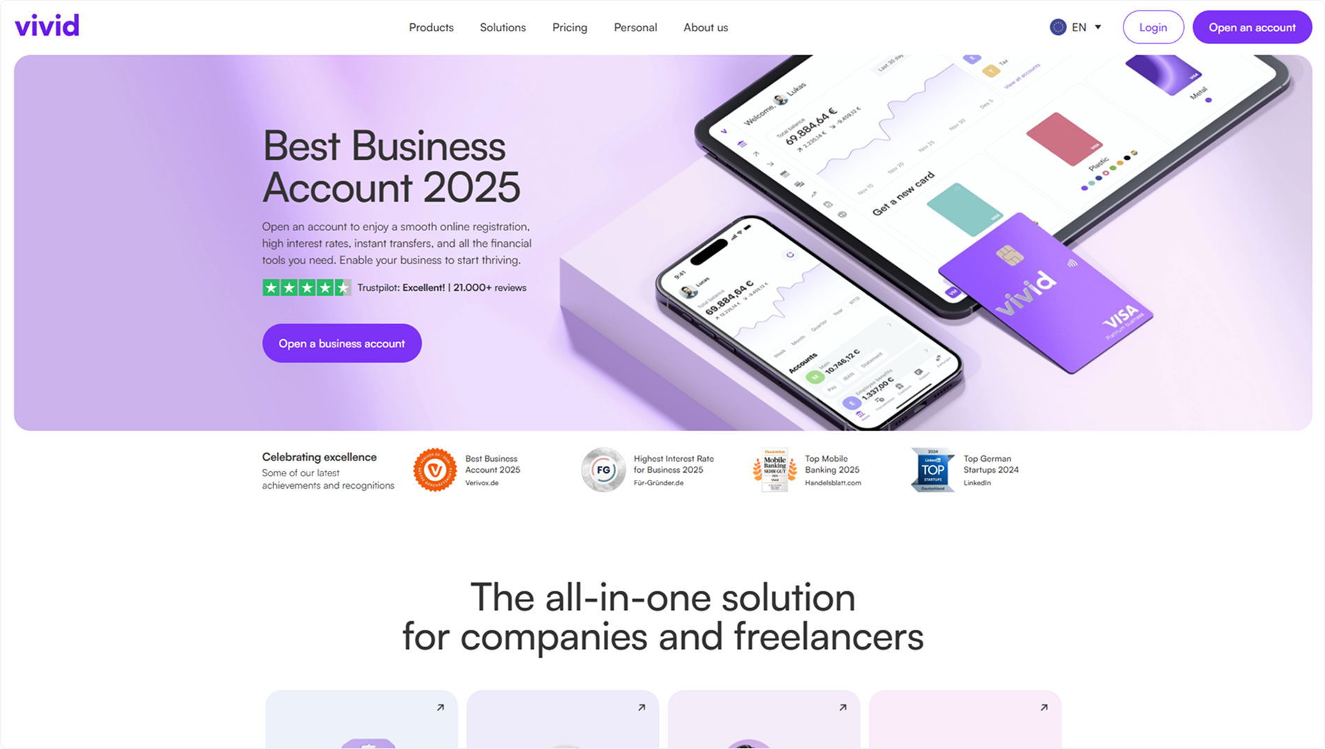 vivid-money-homepage